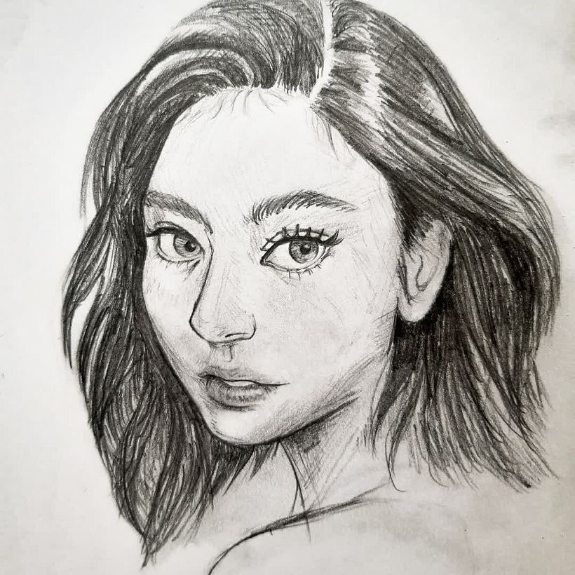 Dibujos retratos a lápiz 1