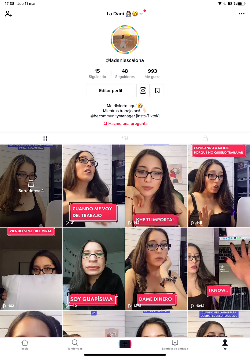 Mi Proyecto del curso: Introducción a TikTok para creativos - Marketing digital