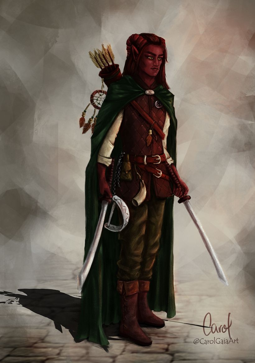 Dungeons and Dragons Character design commission 0