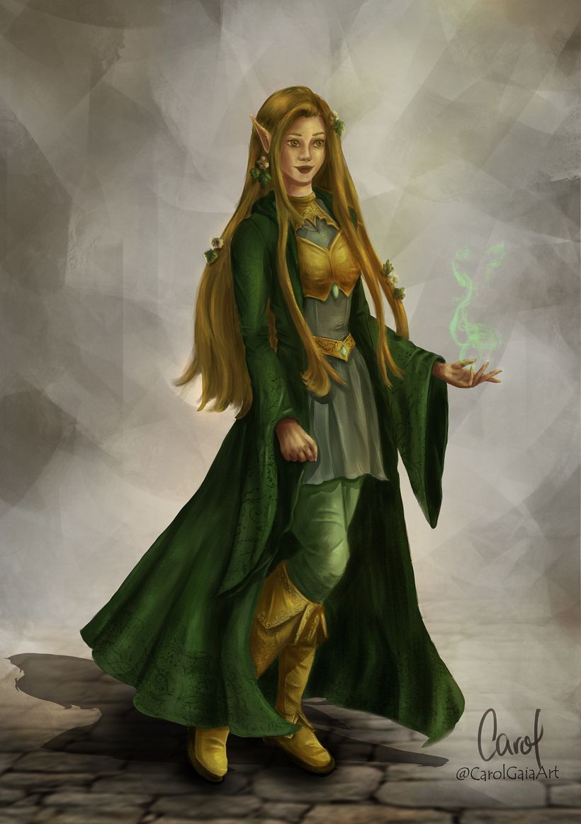 Dungeons and Dragons Character design commission 2