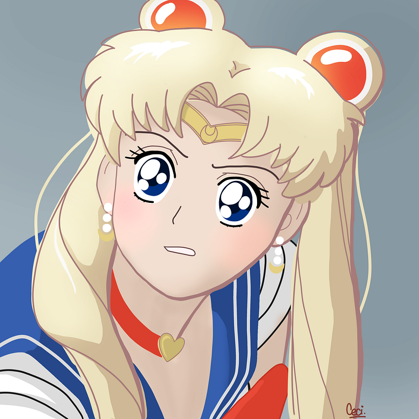 DTIYS Sailor Moon - Disegno digitale