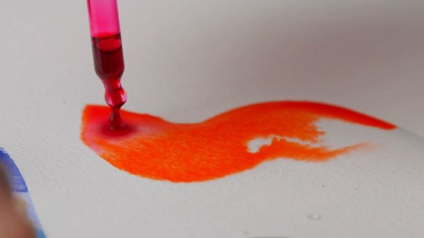 Tutorial Aquarela: técnicas básicas para pintar manchas 7