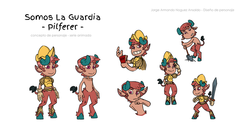 Pilferer | Diseño de personaje 0