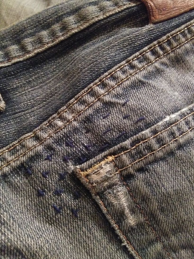 Pocket reinforcement, exterior