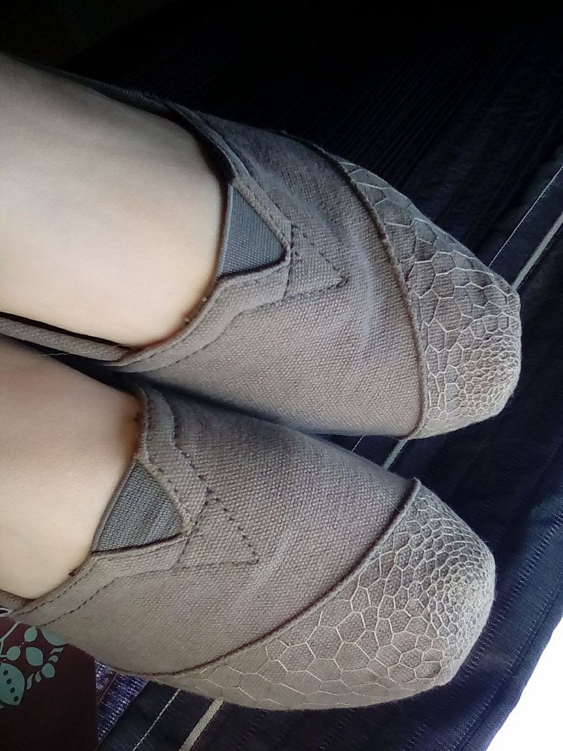 Mending holes in shoes