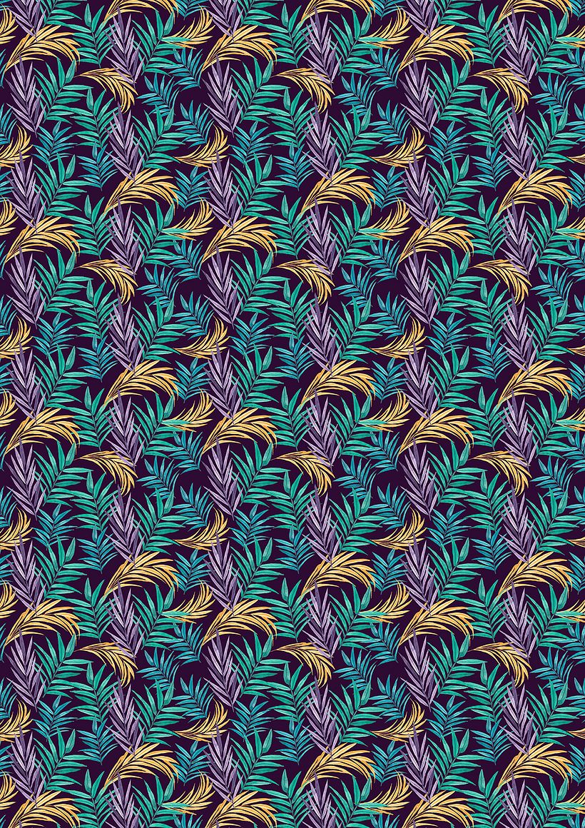 Meu projeto do curso: Desenho de estampados com a técnica do quincunx 0