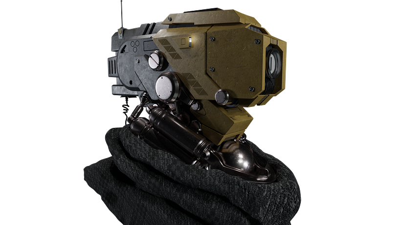 Robot_Head_01(Practica Hard Surface Modeling) 2