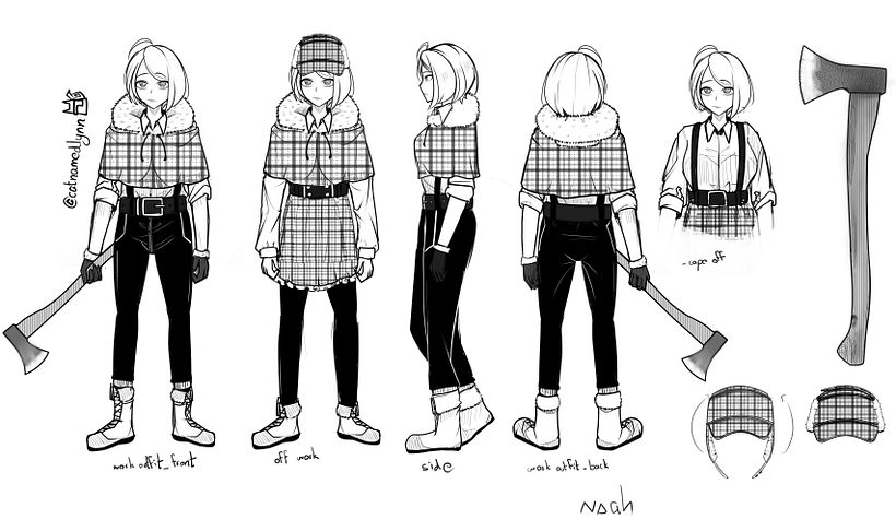 My project in Drawing Manga Characters from Scratch course 0