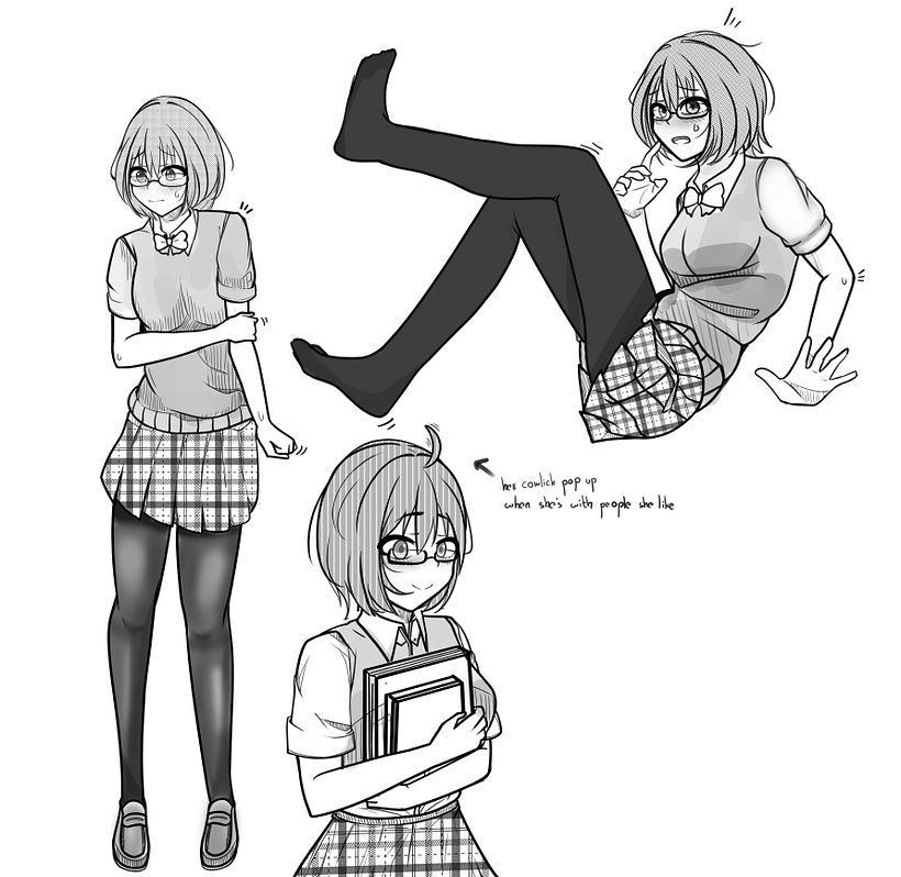 My project in Drawing Manga Characters from Scratch course 1