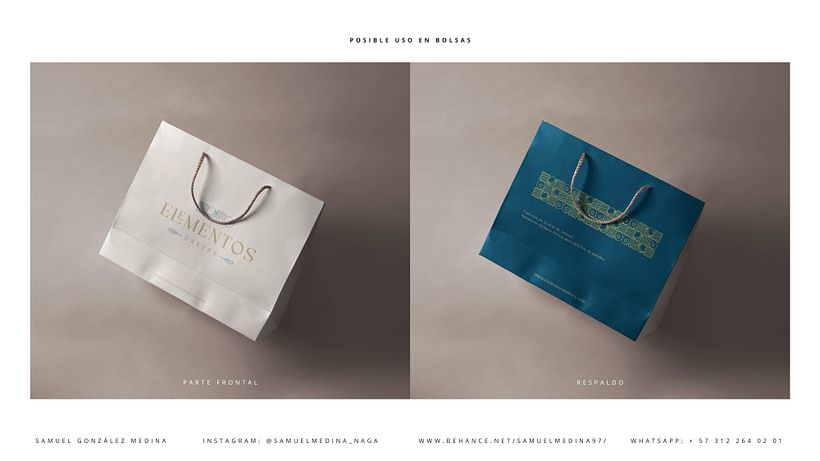 Elementos Bakery  - Mi Proyecto del curso: Principios de conceptualización y branding 7