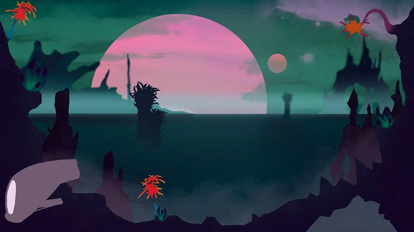 Concept art un lugar nunca antes visto por los humanos 3