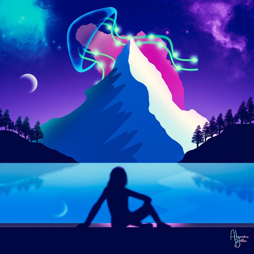 Jellyfish landscape -1