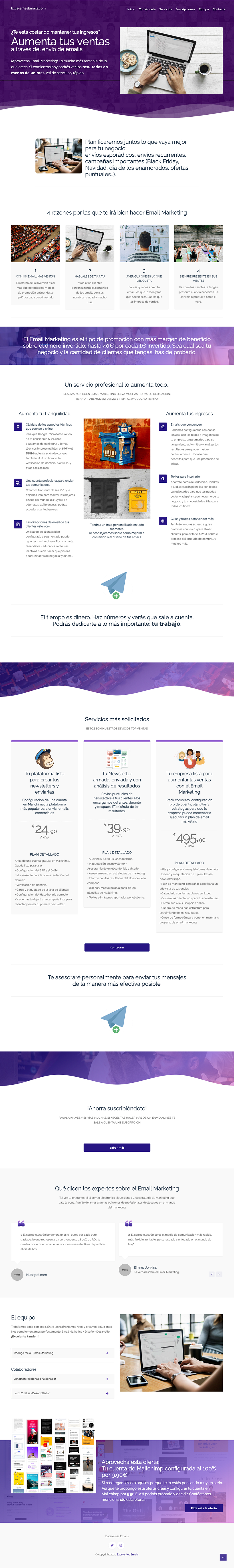 Para este proyecto me he apoyado en el curso de Néstor Tejero Bermejo, "Introducción al e-mail marketing con Mailchimp".