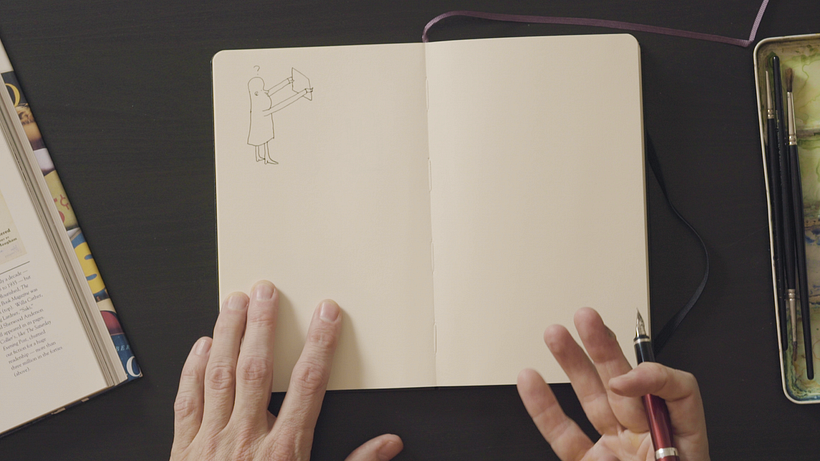 Drawing something random polishes your improvisation skills.