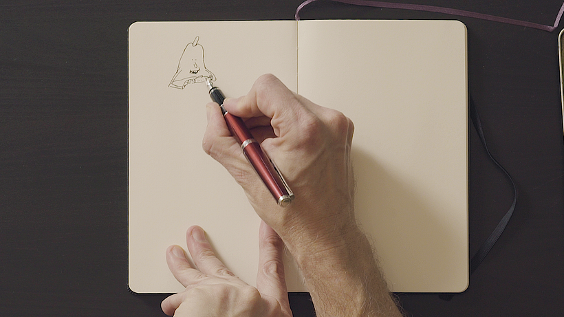 Turning a situation on its head produces more creative illustrations.