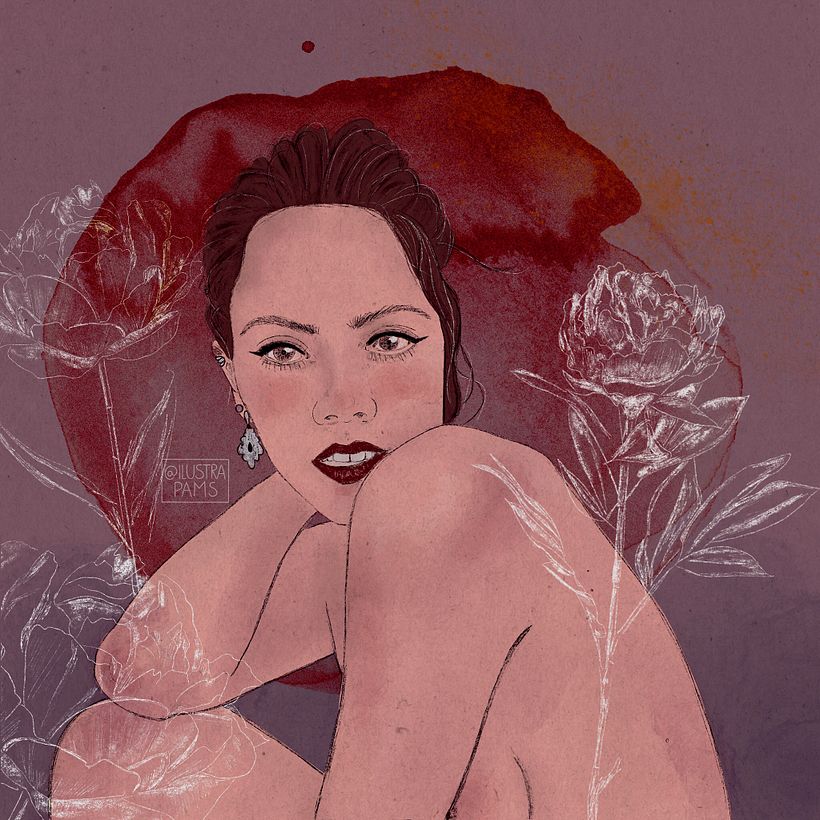 Meu projeto do curso: Retrato Ilustrado com Procreate - Ilustração tradicional