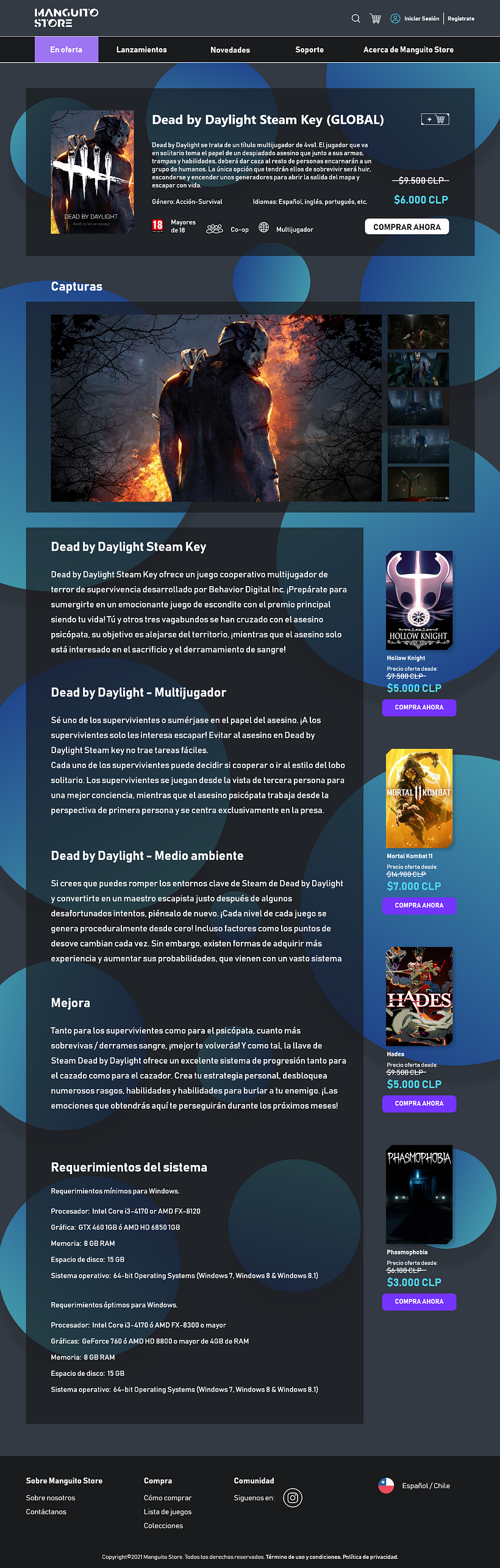 Mi Proyecto del curso: Diseño de interfaces para sitios web y aplicaciones / Manguito store 0