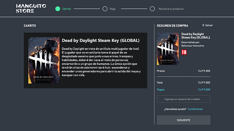 Mi Proyecto del curso: Diseño de interfaces para sitios web y aplicaciones / Manguito store 1