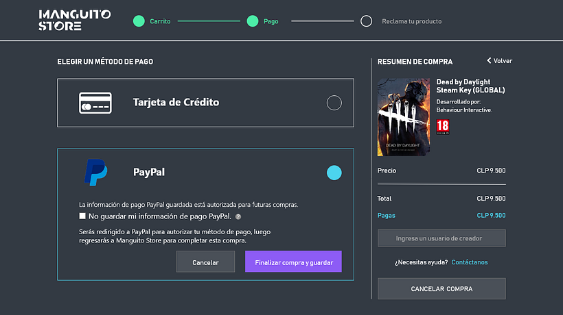 Mi Proyecto del curso: Diseño de interfaces para sitios web y aplicaciones / Manguito store 4
