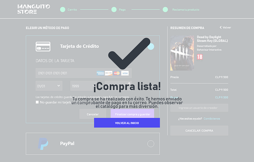 Mi Proyecto del curso: Diseño de interfaces para sitios web y aplicaciones / Manguito store 5
