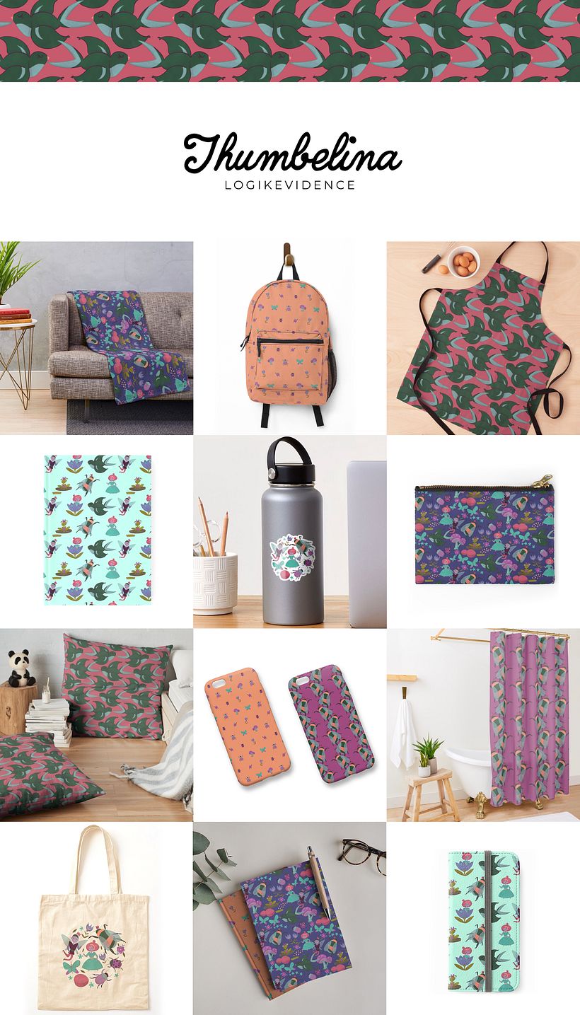 Meu projeto do curso: Design de padrões ilustrados 0