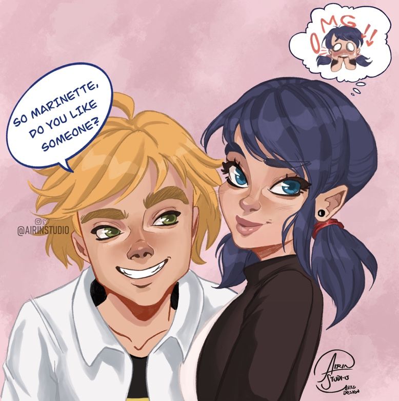 Marinette y Adrián -1
