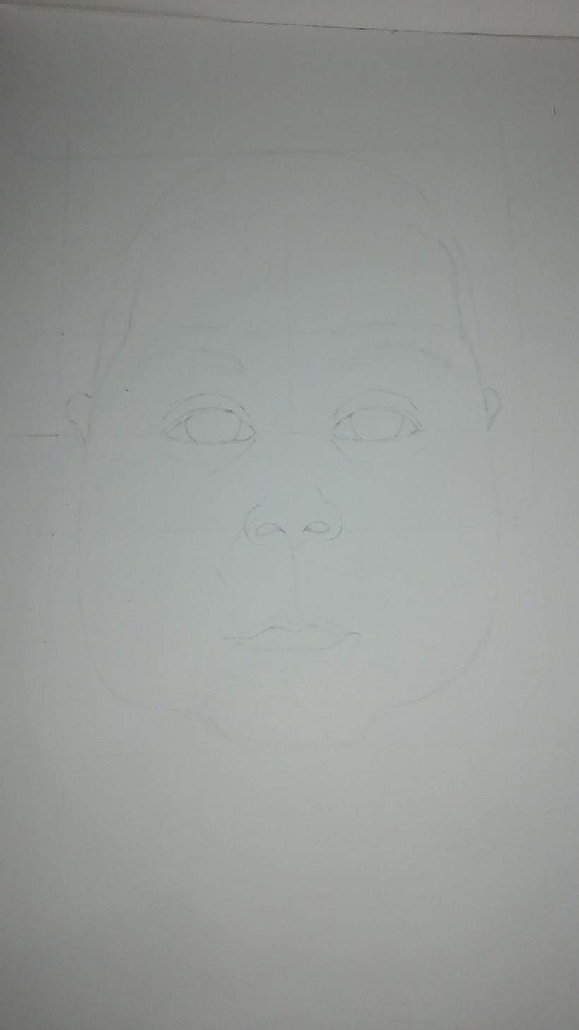 Mi Proyecto del curso: Retrato realista con lápiz de grafito -1