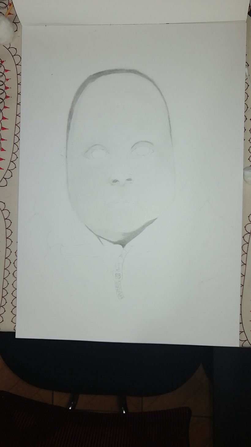 Mi Proyecto del curso: Retrato realista con lápiz de grafito 1