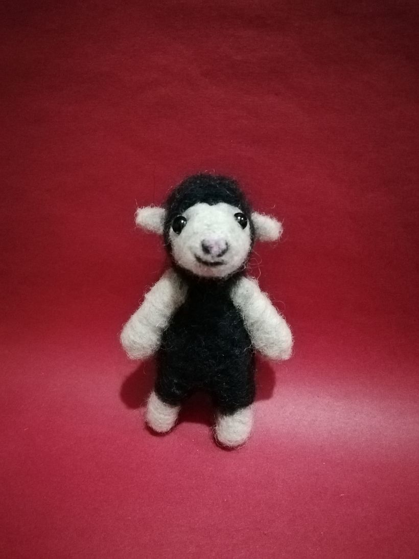 Mi Proyecto del curso: Needle felting: creación de personajes con lana y aguja 2