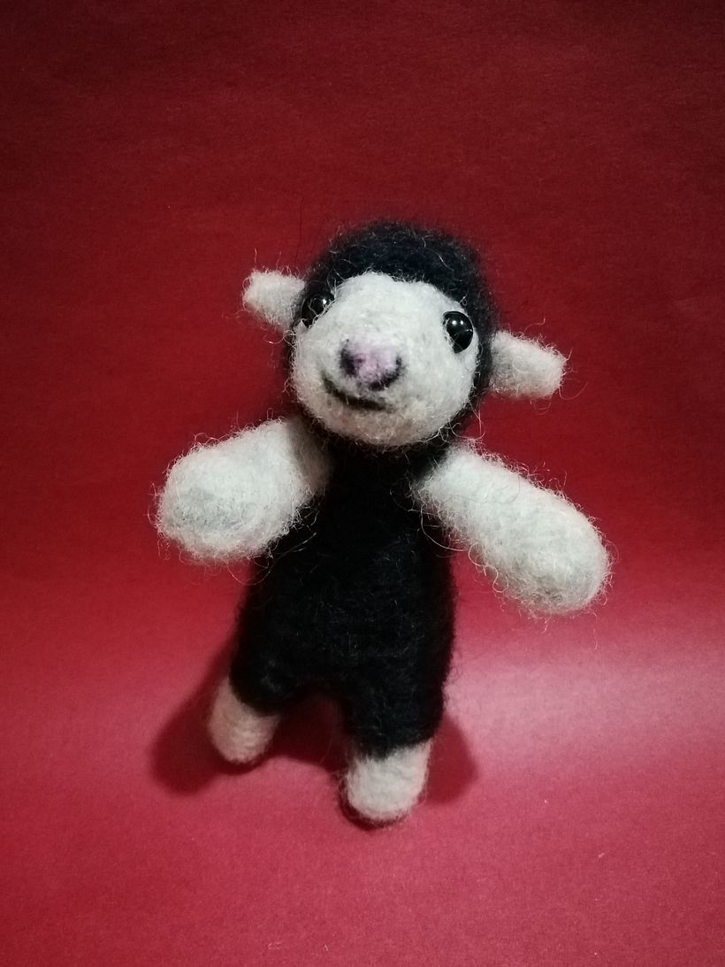 Mi Proyecto del curso: Needle felting: creación de personajes con lana y aguja 4