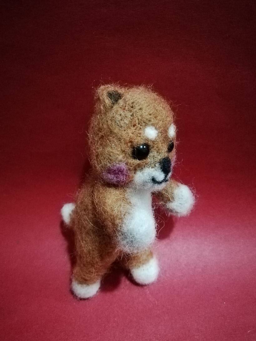 Mi Proyecto del curso: Needle felting: creación de personajes con lana y aguja 6