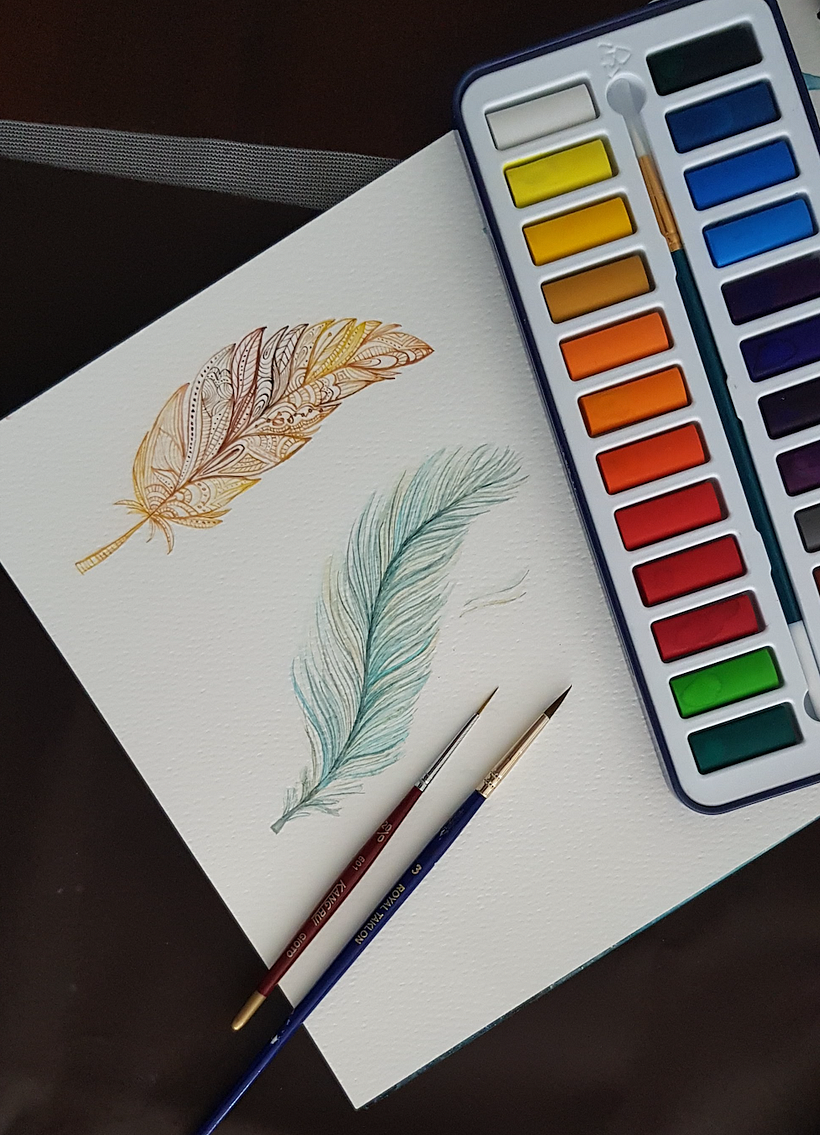 Dos estilos de plumas, cual es tu favorito?