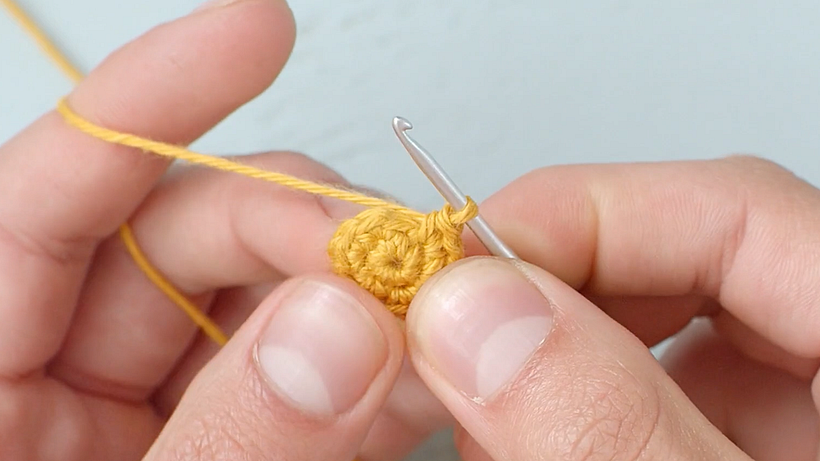 Tutorial Amigurumi: Cómo tejer los puntos básicos desde cero 9