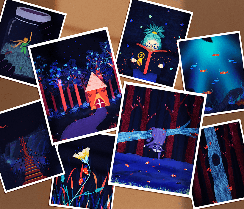 Peachtober20 Illustrations -1