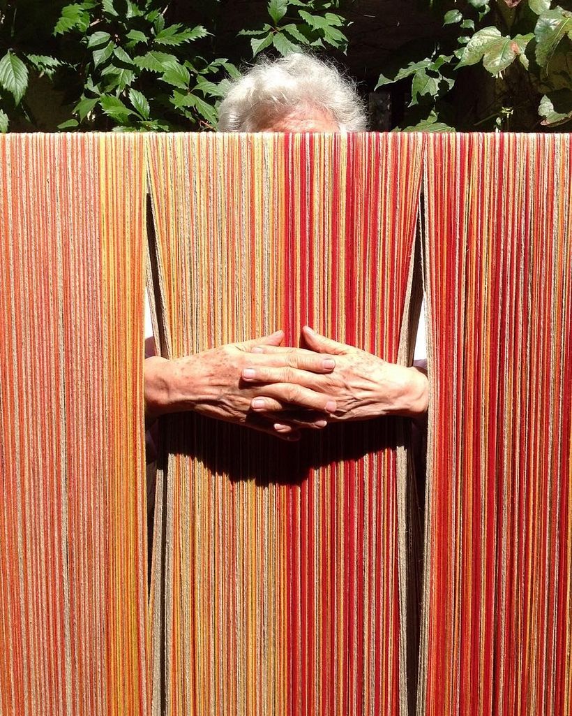 Sheila Hicks.