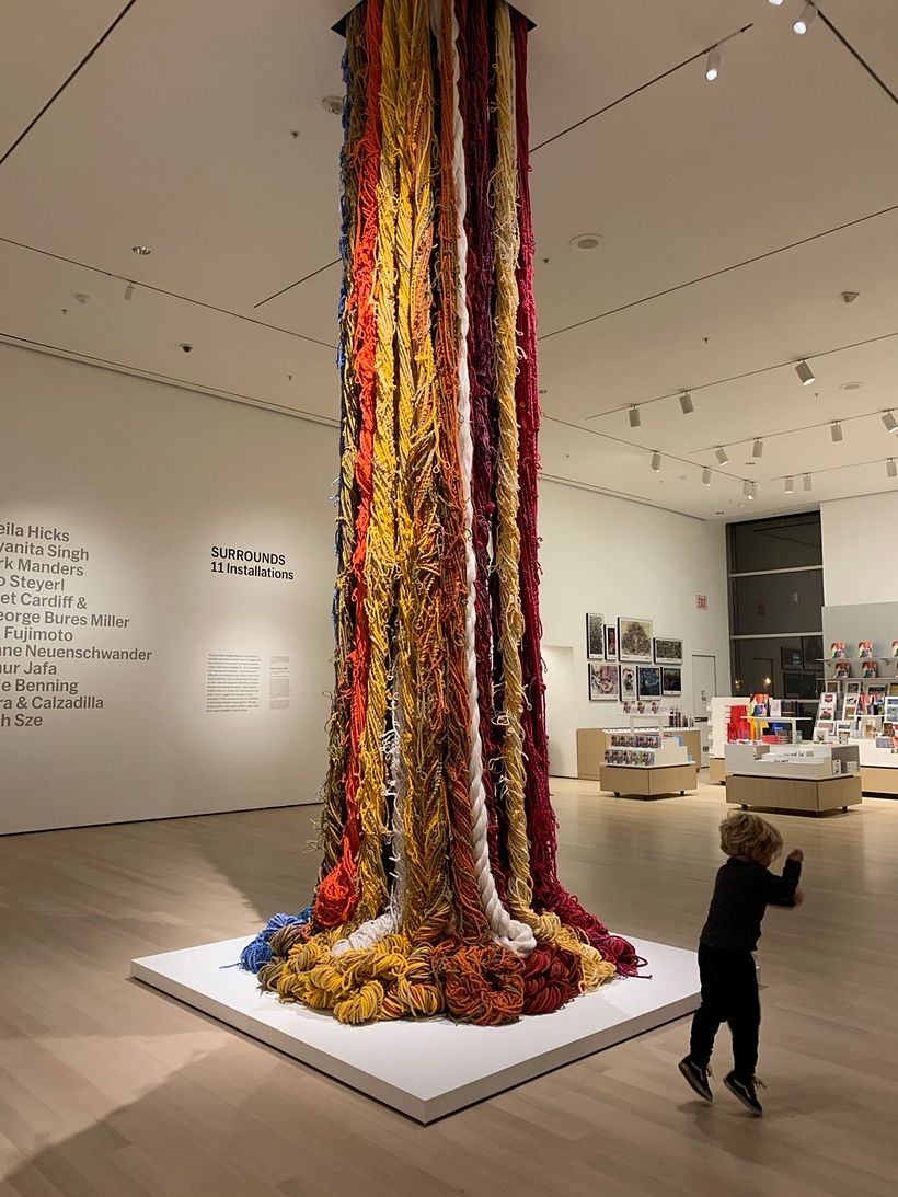 Sheila Hicks.