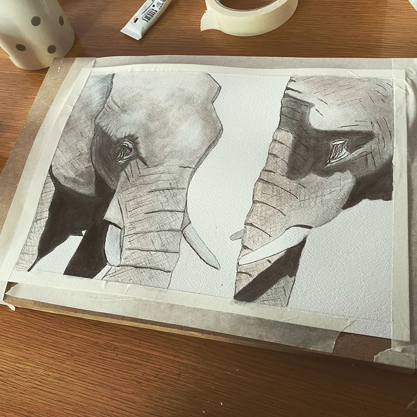 My project in Experimental Watercolor Techniques for Beginners course 0