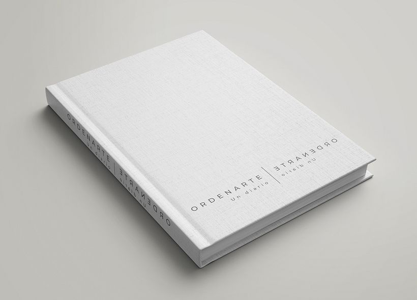 Mockup del aspecto exterior del diario que recoge cada una de las intervenciones realizadas