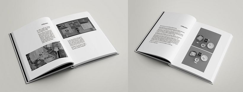 Mockup del aspecto interior del diario que recoge cada una de las intervenciones realizadas