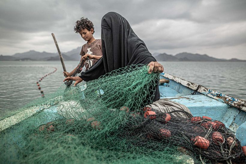 Retratando las desigualdades en Yemen. Foto de Pablo Tosco.