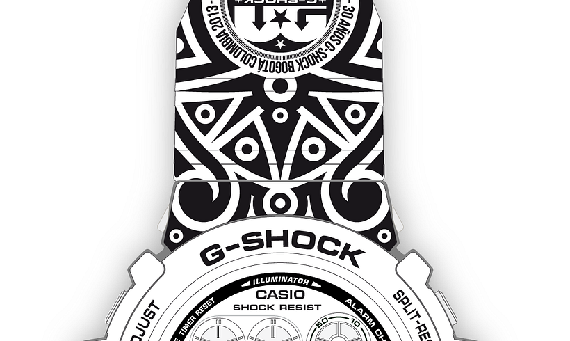 CASIO G-SHOCK 10 años Colombia (Propuesta) 1