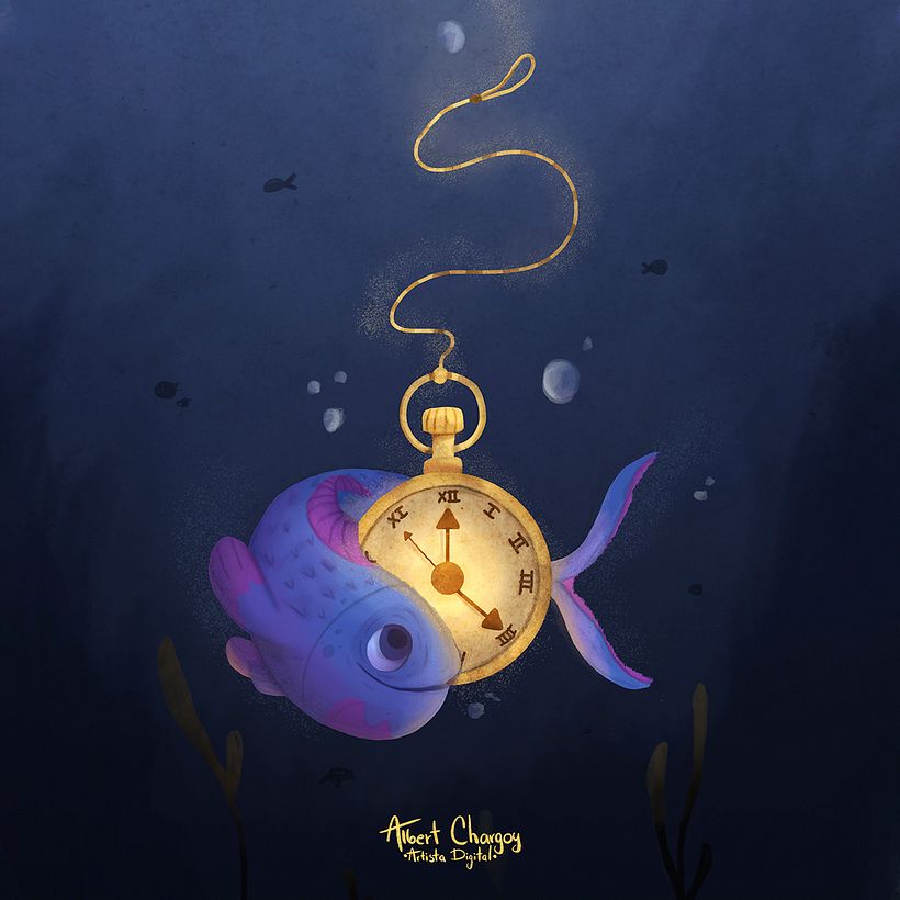 🐟 🕰 🌊 0