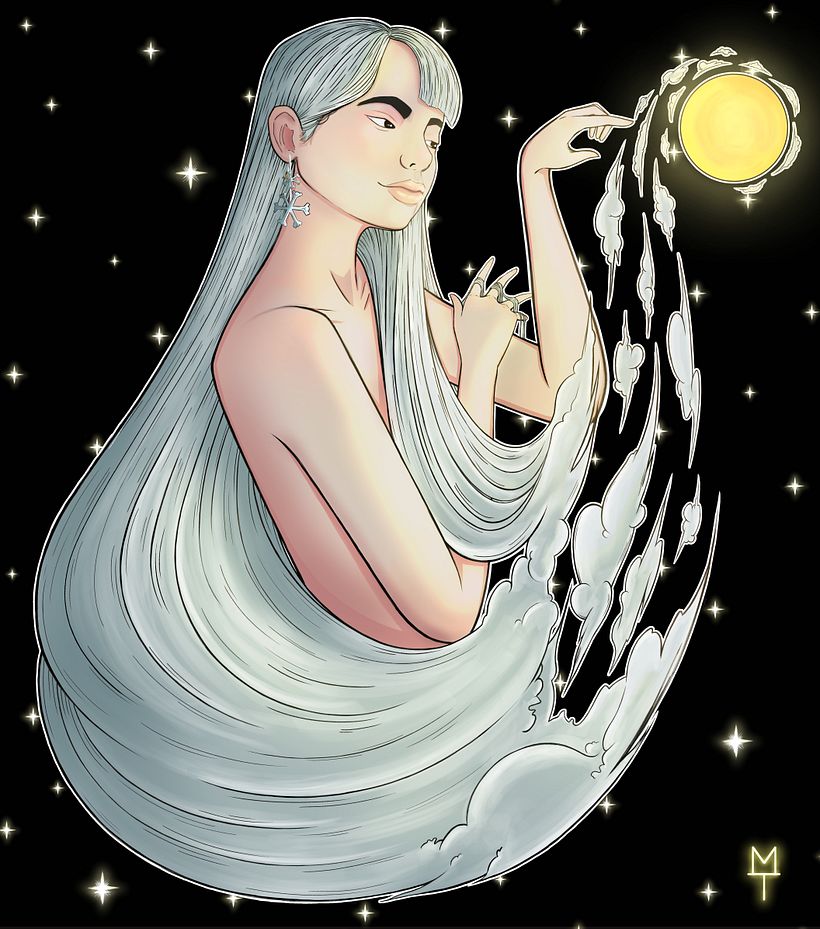 Spring - Ilustración digital