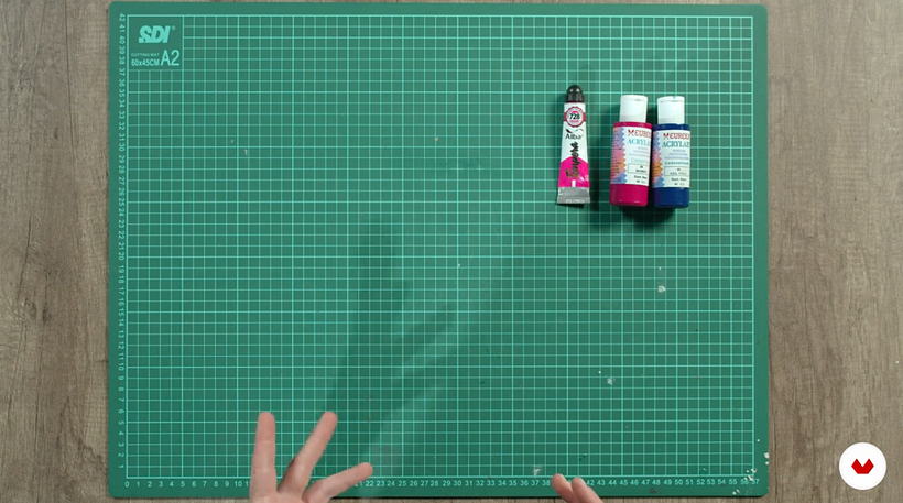 Experimenta para saber qué pintura te gusta más y qué resultado te deja más satisfecho.