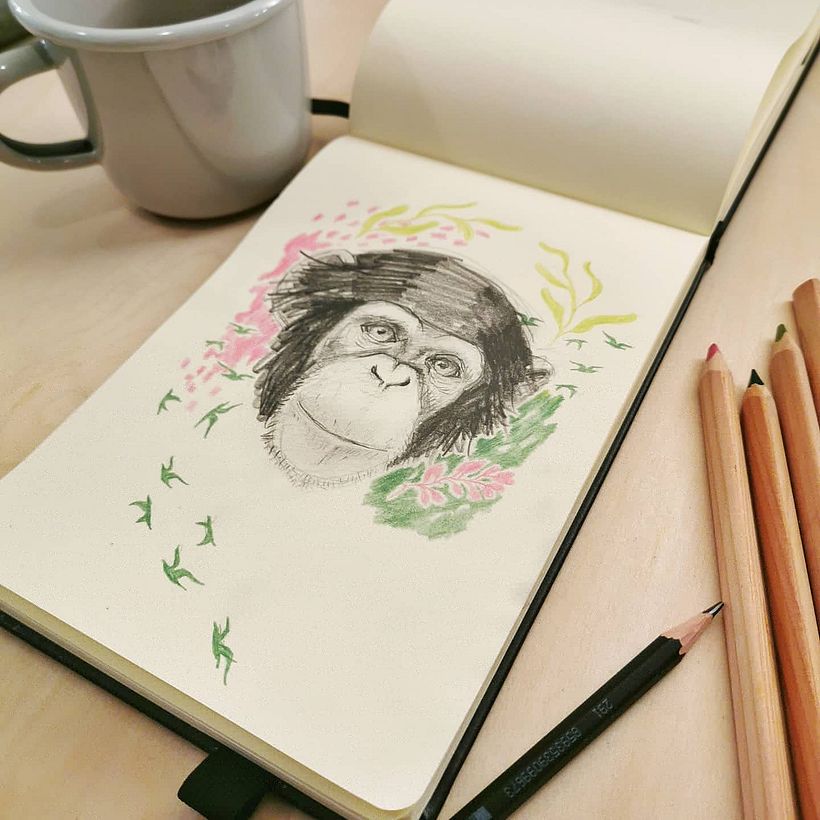My project in The Art of Sketching: Transform Your Doodles into Art course -1