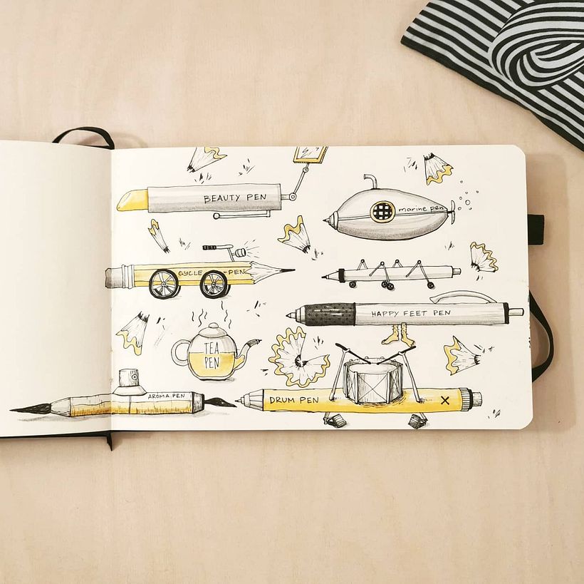 My project in The Art of Sketching: Transform Your Doodles into Art course 1