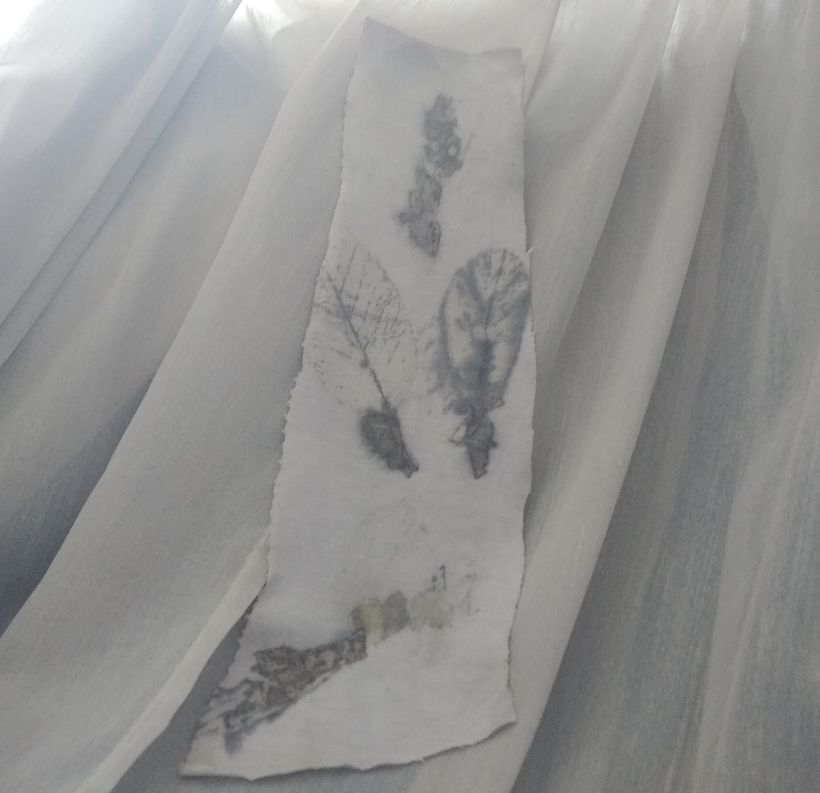 Amostra impressão com banho de sulfato ferroso