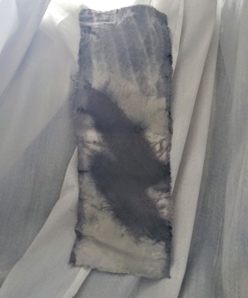 Amostra impressão com banho longo de sulfato ferroso