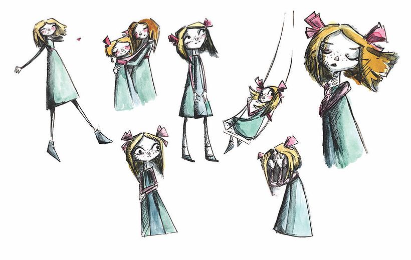 Character design - My assignment book voice  -1