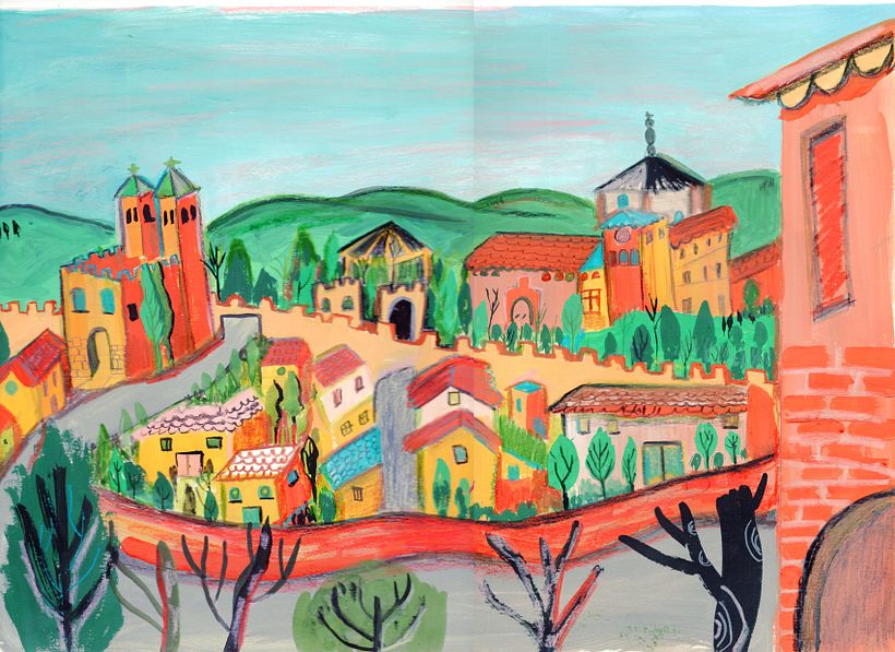 Mi Proyecto del curso: Sketchbook pictórico en gouache 4